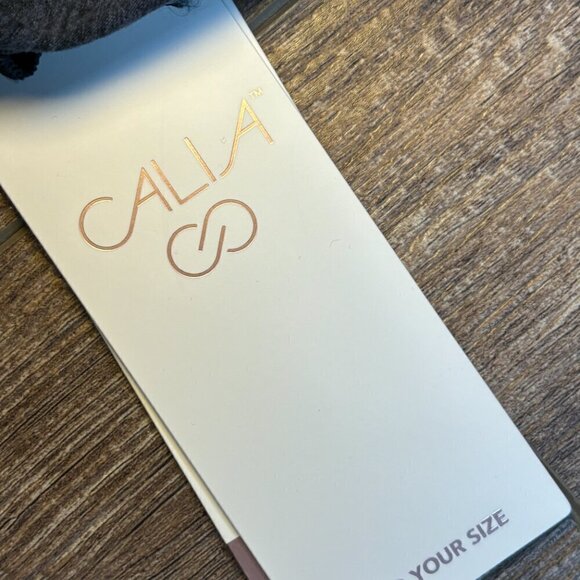 NEW CALIA Lustralux T-Back Bra Darker Ardosia Slate Heather Women's Size XL - Picture 6 of 12